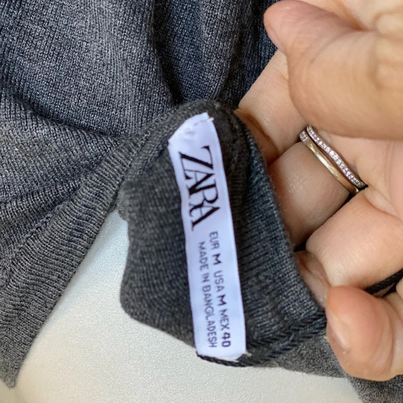 NWT Zara Size M Pullover Sweater - Picture 2 of 8